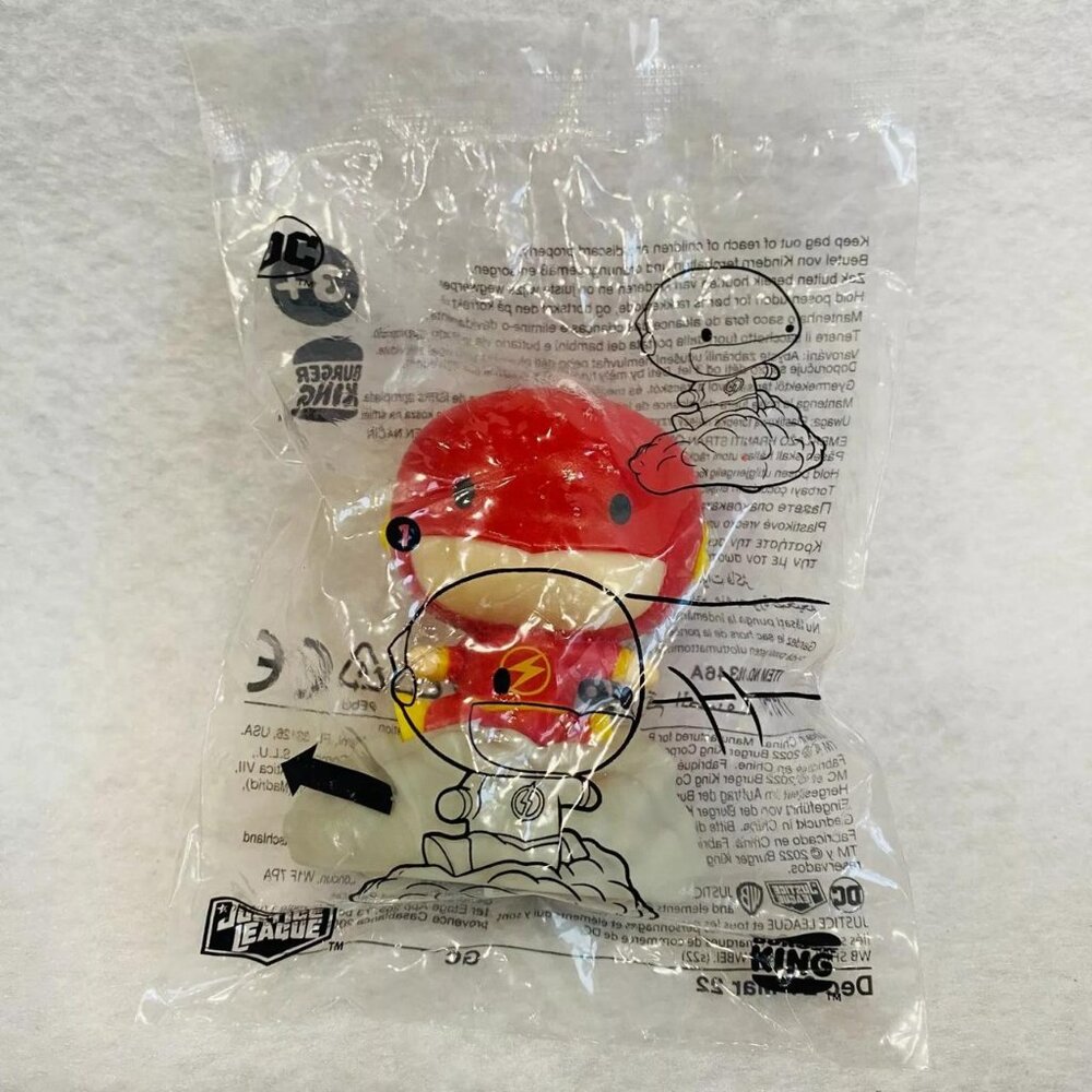Burger King Justice League The Flash Kid's Meal Toy DC Comics